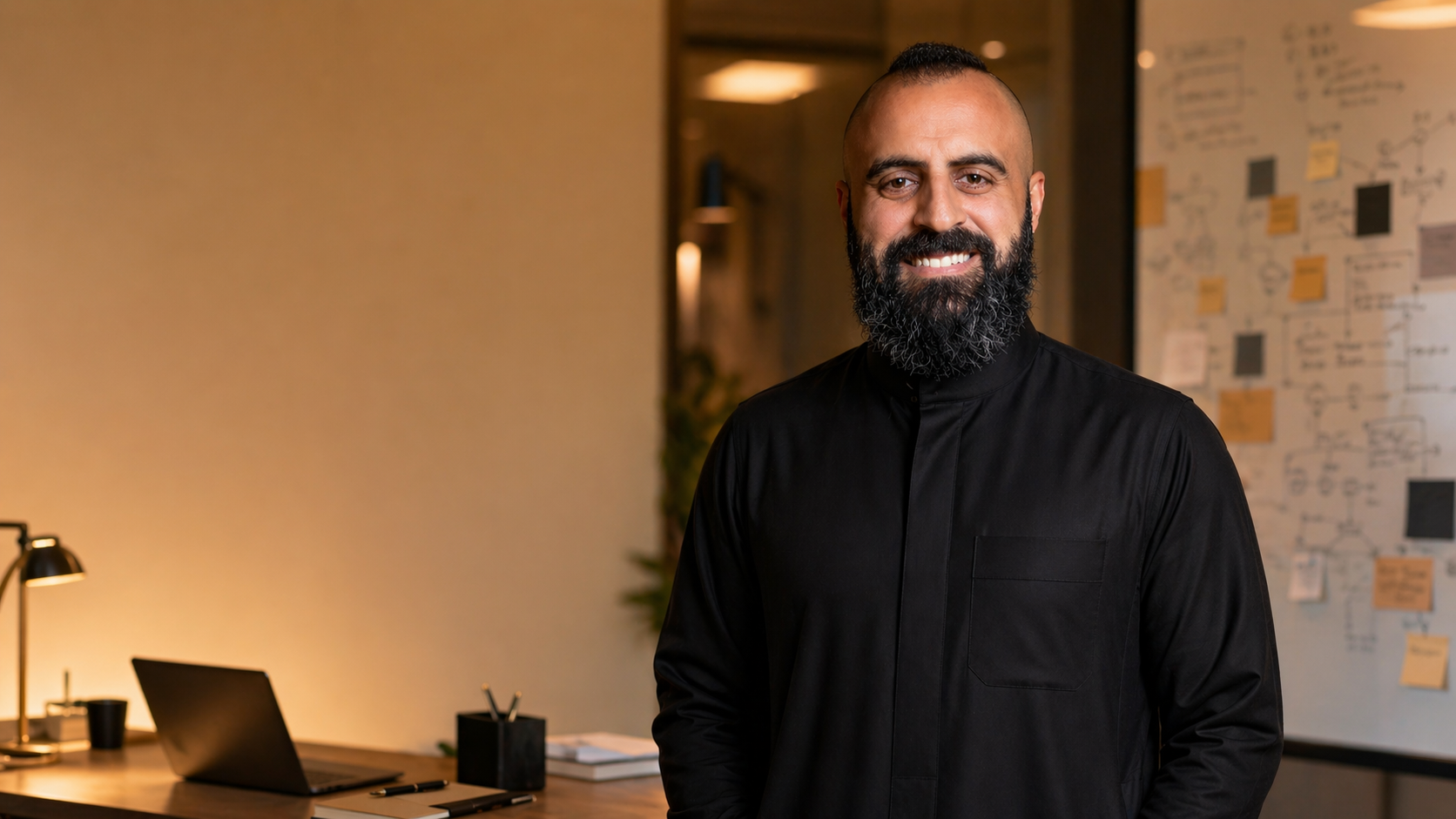 Waseem Sendi founder and operator portrait